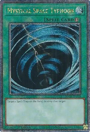 Image of Mystical Space Typhoon (Quarter Century Secret Rare) [RA02-EN048] Quarter Century Secret Rare