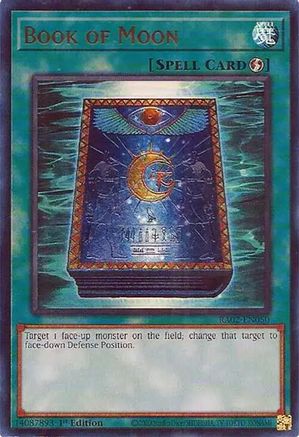 Image of Book of Moon (UR) [RA02-EN050] Ultra Rare