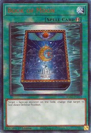 Image of Book of Moon (PUR) [RA02-EN050] Prismatic Ultimate Rare