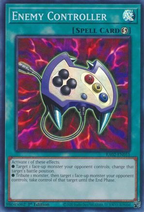 Image of Enemy Controller [RA02-EN051] Super Rare