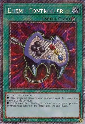 Image of Enemy Controller (Platinum Secret Rare) [RA02-EN051] Platinum Secret Rare