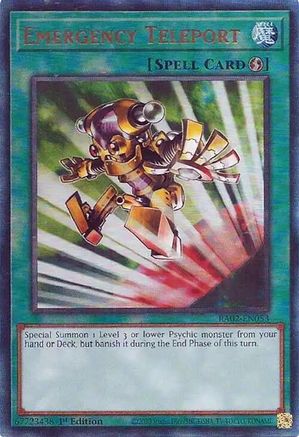 Image of Emergency Teleport (PUR) [RA02-EN053] Prismatic Ultimate Rare