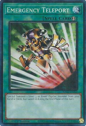 Image of Emergency Teleport (PCR) [RA02-EN053] Prismatic Collector's Rare