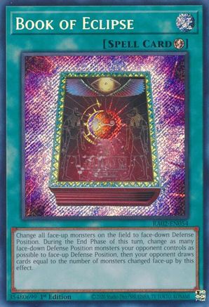 Image of Book of Eclipse (Secret Rare) [RA02-EN054] Secret Rare