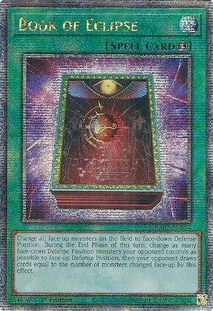 Image of Book of Eclipse (Quarter Century Secret Rare) [RA02-EN054] Quarter Century Secret Rare