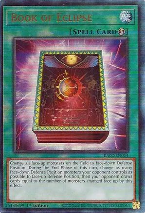 Image of Book of Eclipse (PUR) [RA02-EN054] Prismatic Ultimate Rare