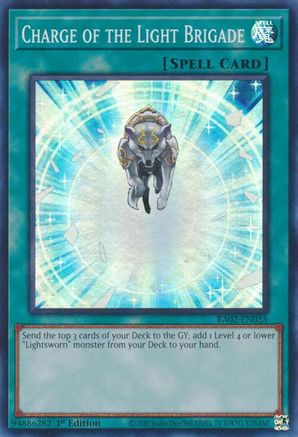Image of Charge of the Light Brigade [RA02-EN055] Super Rare