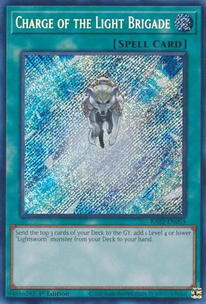 Image of Charge of the Light Brigade (Secret Rare) [RA02-EN055] Secret Rare