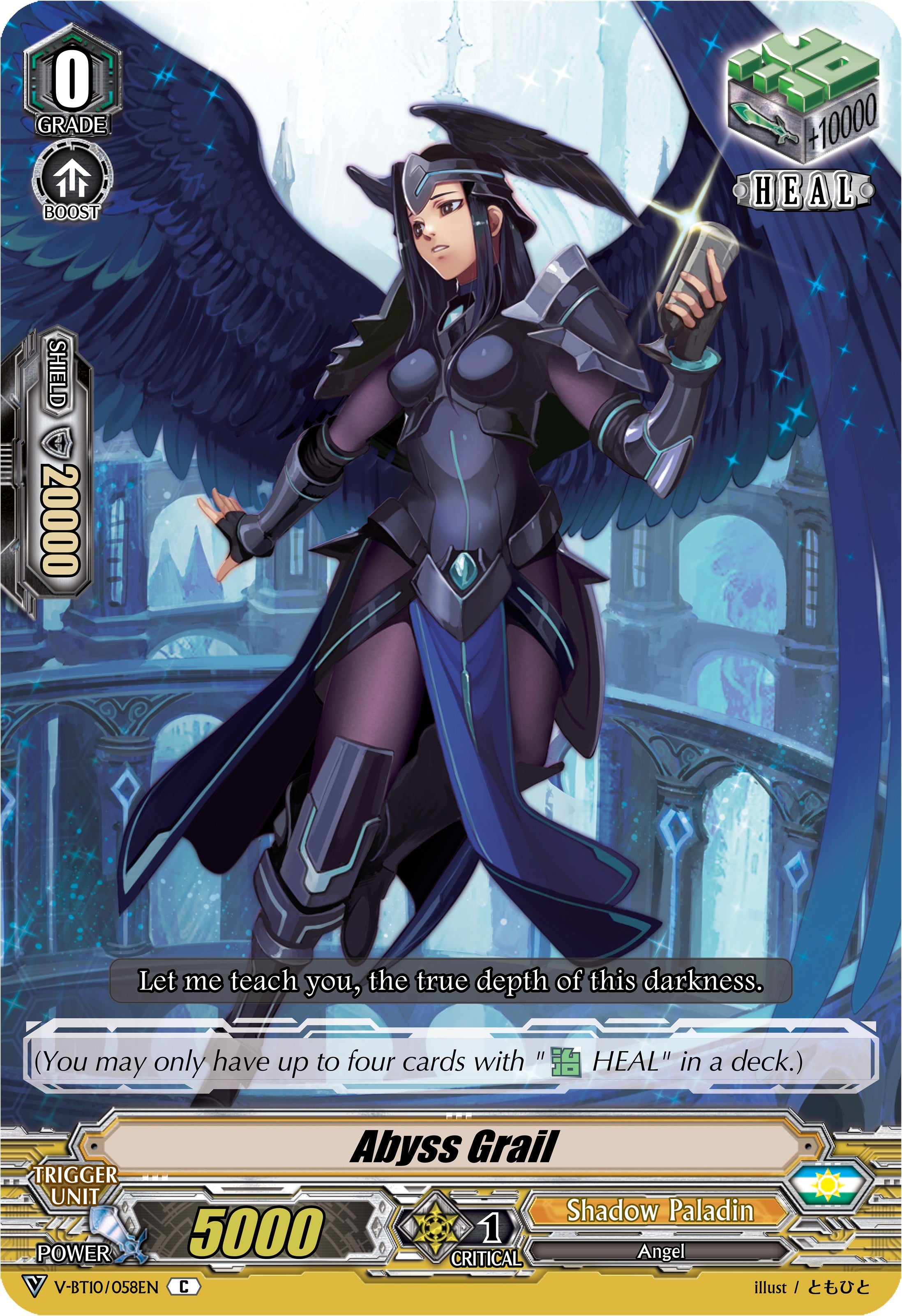 Image of Abyss Grail (V-BT10/058EN) [Phantom Dragon Aeon]