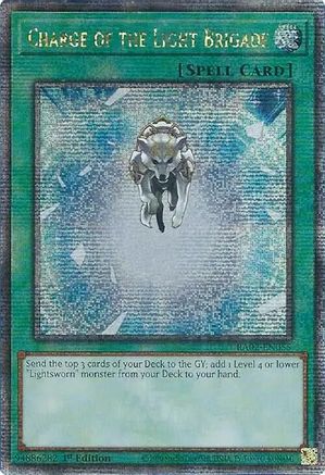 Image of Charge of the Light Brigade (Quarter Century Secret Rare) [RA02-EN055] Quarter Century Secret Rare