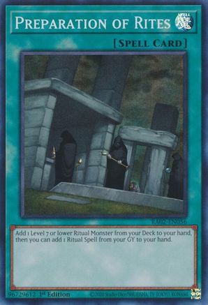 Image of Preparation of Rites [RA02-EN056] Super Rare