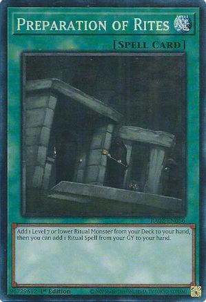 Image of Preparation of Rites (PCR) [RA02-EN056] Prismatic Collector's Rare