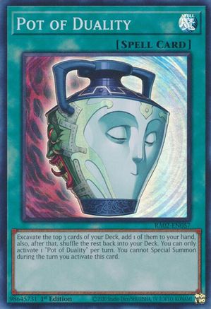 Image of Pot of Duality [RA02-EN057] Super Rare