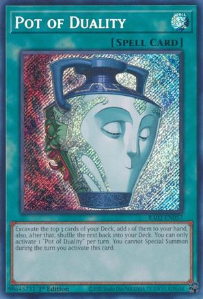 Image of Pot of Duality (Secret Rare) [RA02-EN057] Secret Rare