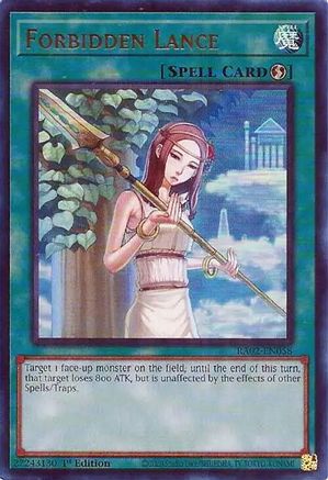 Image of Forbidden Lance (UR) [RA02-EN058] Ultra Rare
