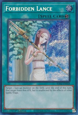 Image of Forbidden Lance (Secret Rare) [RA02-EN058] Secret Rare