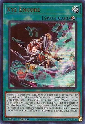Image of Xyz Encore (UR) [RA02-EN059] Ultra Rare