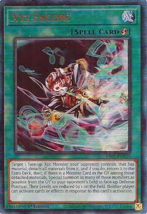 Image of Xyz Encore (PUR) [RA02-EN059] Prismatic Ultimate Rare