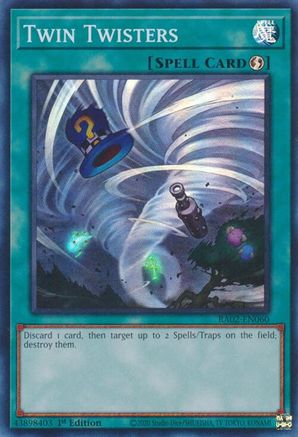 Image of Twin Twisters [RA02-EN060] Super Rare