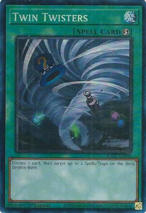 Image of Twin Twisters (PCR) [RA02-EN060] Prismatic Collector's Rare