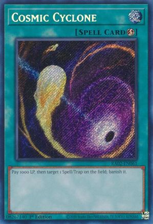 Image of Cosmic Cyclone (Secret Rare) [RA02-EN061] Secret Rare