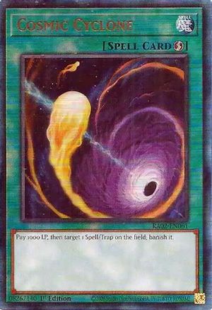 Image of Cosmic Cyclone (PUR) [RA02-EN061] Prismatic Ultimate Rare