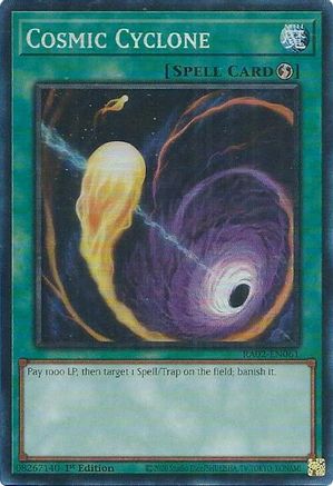 Image of Cosmic Cyclone (PCR) [RA02-EN061] Prismatic Collector's Rare