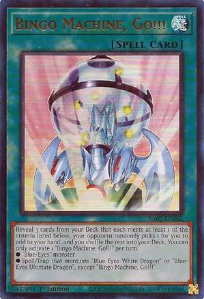 Image of Bingo Machine, Go!!! (UR) [RA02-EN062] Ultra Rare