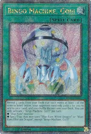 Image of Bingo Machine, Go!!! (Quarter Century Secret Rare) [RA02-EN062] Quarter Century Secret Rare