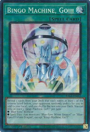 Image of Bingo Machine, Go!!! (PCR) [RA02-EN062] Prismatic Collector's Rare