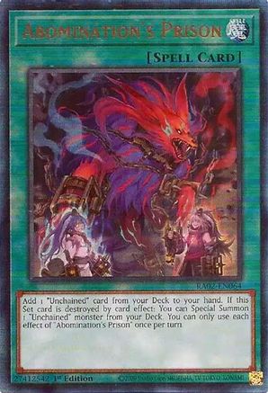 Image of Abomination's Prison (PUR) [RA02-EN064] Prismatic Ultimate Rare