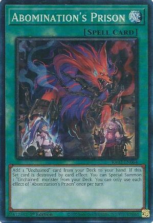 Image of Abomination's Prison (PCR) [RA02-EN064] Prismatic Collector's Rare