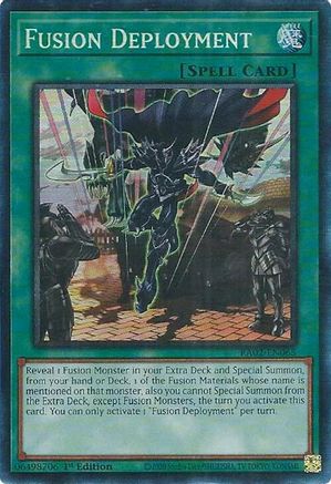 Image of Fusion Deployment (PCR) [RA02-EN065] Prismatic Collector's Rare