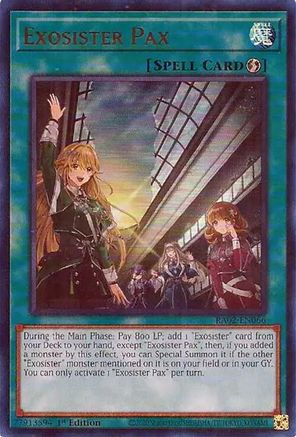 Image of Exosister Pax (UR) [RA02-EN066] Ultra Rare
