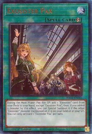 Image of Exosister Pax (PUR) [RA02-EN066] Prismatic Ultimate Rare