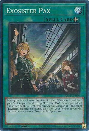 Image of Exosister Pax (PCR) [RA02-EN066] Prismatic Collector's Rare