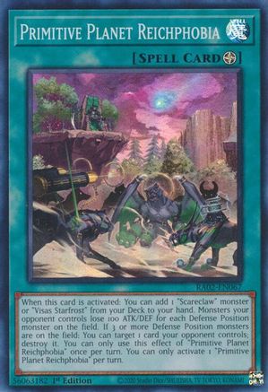 Image of Primitive Planet Reichphobia [RA02-EN067] Super Rare