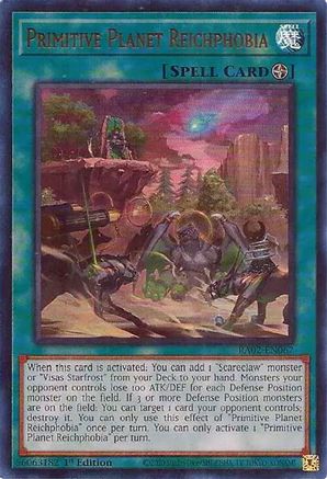 Image of Primitive Planet Reichphobia (UR) [RA02-EN067] Ultra Rare