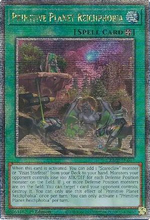 Image of Primitive Planet Reichphobia (Quarter Century Secret Rare) [RA02-EN067] Quarter Century Secret Rare