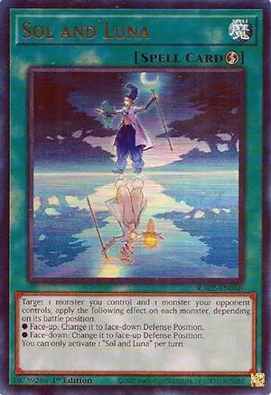 Image of Sol and Luna (UR) [RA02-EN068] Ultra Rare