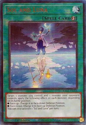 Image of Sol and Luna (PUR) [RA02-EN068] Prismatic Ultimate Rare