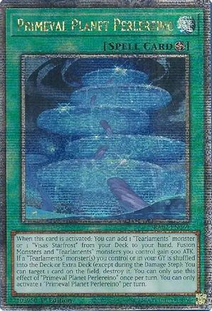 Image of Primeval Planet Perlereino (Quarter Century Secret Rare) [RA02-EN069] Quarter Century Secret Rare
