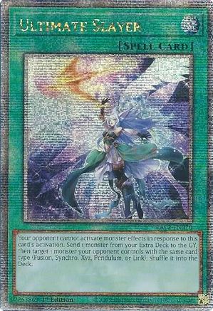Image of Ultimate Slayer (Quarter Century Secret Rare) [RA02-EN070] Quarter Century Secret Rare
