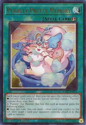 Image of Purrely Pretty Memory (UR) [RA02-EN072] Ultra Rare