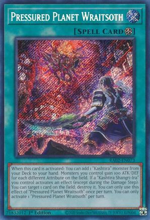 Image of Pressured Planet Wraitsoth (Secret Rare) [RA02-EN073] Secret Rare