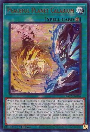 Image of Peaceful Planet Calarium (UR) [RA02-EN074] Ultra Rare