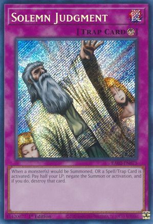 Image of Solemn Judgment (Secret Rare) [RA02-EN075] Secret Rare