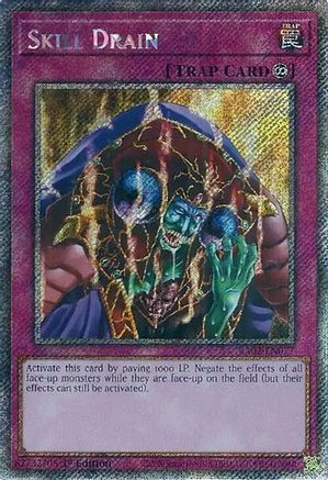 Image of Skill Drain (Platinum Secret Rare) [RA02-EN077] Platinum Secret Rare