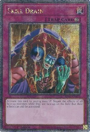 Image of Skill Drain (Quarter Century Secret Rare) [RA02-EN077] Quarter Century Secret Rare