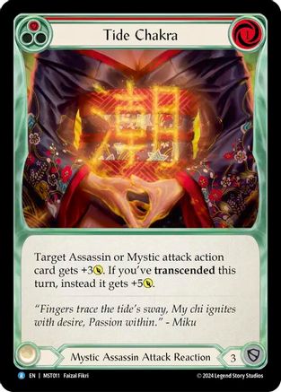 Image of Tide Chakra (Red) [MST011] (Part the Mistveil)